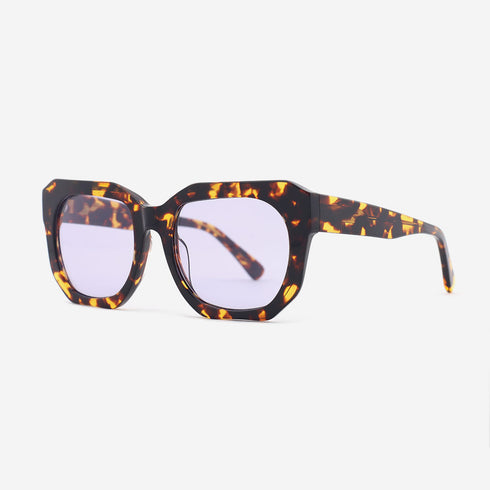 Alien Rectangular Acetate Unisex Sunglasses 22A8027